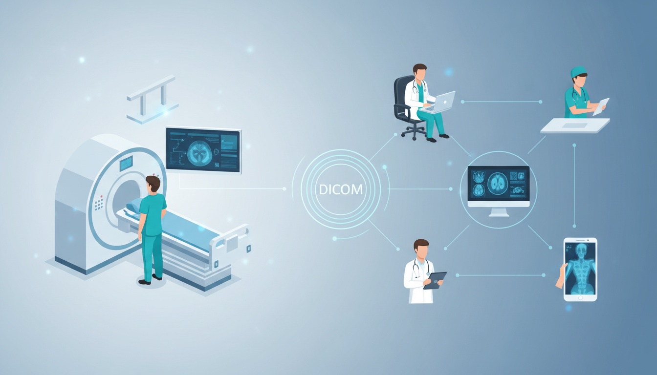 How Multi-Device Compatibility in DICOM Viewers Transforms Clinical Workflows  - Created by PostDICOM